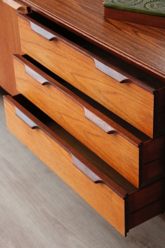 Image 1 of Vintage Austinsuite Teak Sideboard – Scandinavian Design from the 1960s