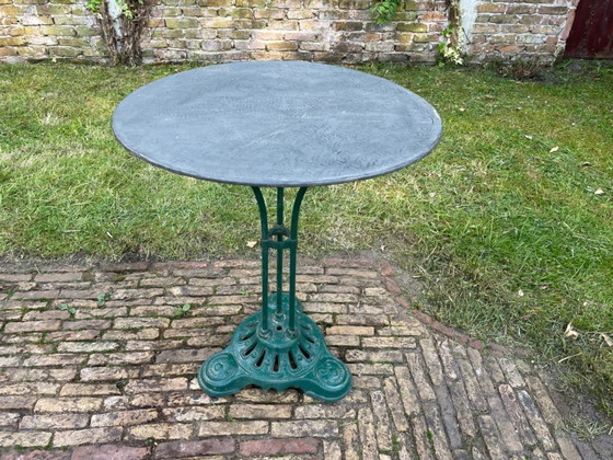 Image 1 of Tavolo da giardino, tavolo da bistrot, stile francese anni '50