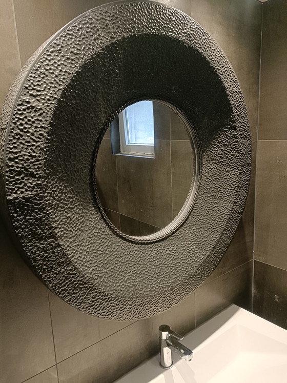 Grote Ronde Spiegel – Art Sensation, Metal (photo 7 of 12)