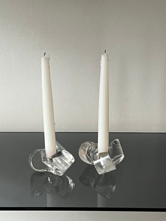 Rosenthal studio-line Kristall-Kerzenhalter – 2er-Set – Crystal (photo 4 of 4)