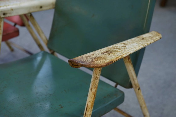 Klapstoelen van Russel Wright voor Samsonite Chairs jaren 60 – Metaal, Industrieel (photo 2 of 7)