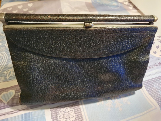Borsa da donna vintage in stile Art Déco con struttura in metallo (periodo tra le due guerre). – Borse a mano (photo 3 of 12)