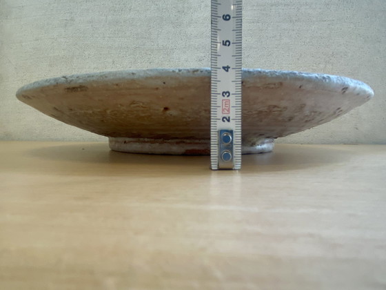 Image 1 of Vintage Ambacht Haalderen Keramiek Wandbord – Moeder en Kind (26 cm)