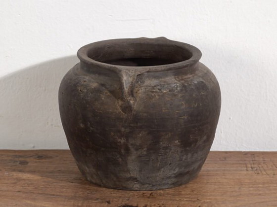 Kleine antieke keramische vaas (ca. 1900) #11 – Vazen (photo 24 of 40)