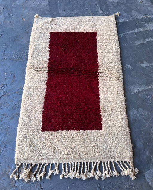Tappeto tradizionale in pura lana bordeaux, misura 140/260 cm – Alberto Bazzani, vloerkleden en tapijten, Wool (photo 2 of 6)