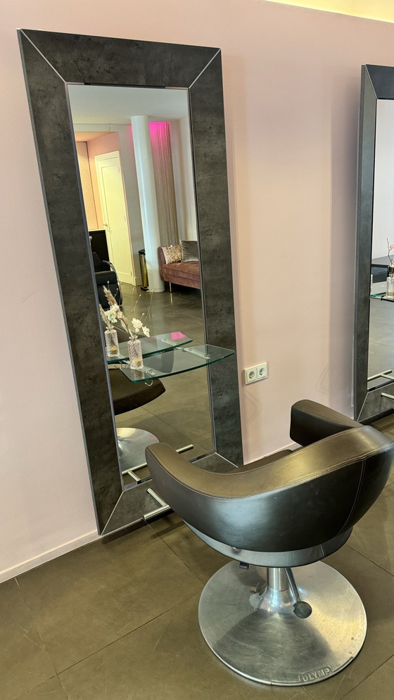 Image 1 of 2 X Sillón OLYMP LOUNGE y espejo con capucha