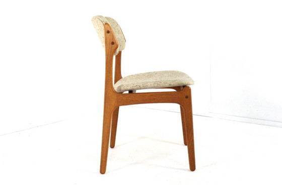 Image 1 of Ensemble de 6 chaises Erik Buch pour O.D. Mobler modèle 49 vintage