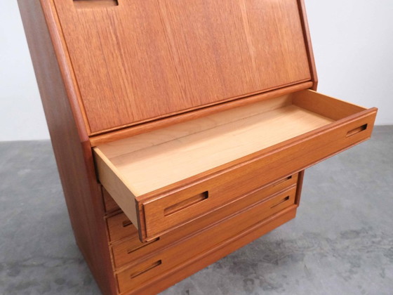 Image 1 of Segretaria vintage in teak "Dyrlund" della metà del secolo 
