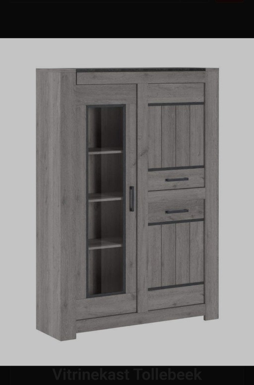 Vitrine avec éclairage