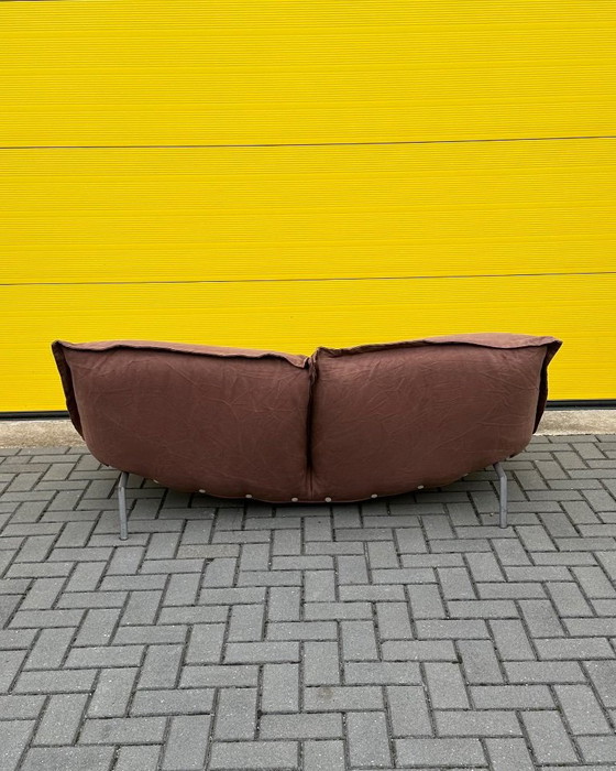 Ligne Roset Calin set lounge poltrona due posti pouf anni '90 – Divani modulari, Tessile (photo 11 of 18)