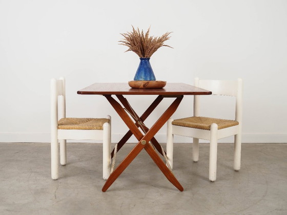 Image 1 of Folding Teak Table, Danish Design, 1970s, Made in Denmark