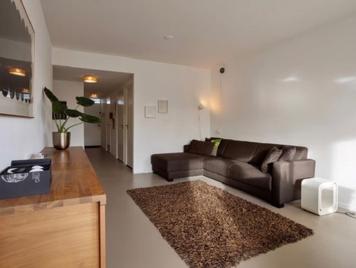 Goosens corner sofa left chocolate brown