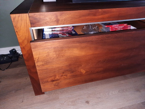 Image 1 of Hans Daalder Walnut TV Cabinet