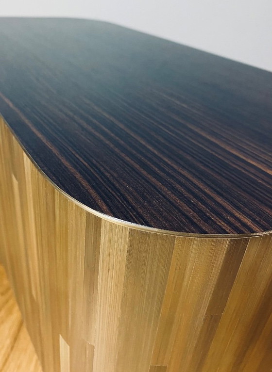 Image 1 of Bronzen bijzettafel/sofa