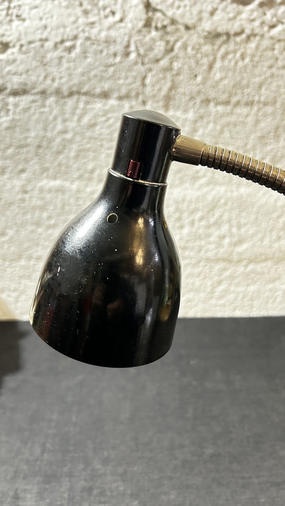 Image 1 of Hergil Schwanenhalslampe, 1950, Bakelit