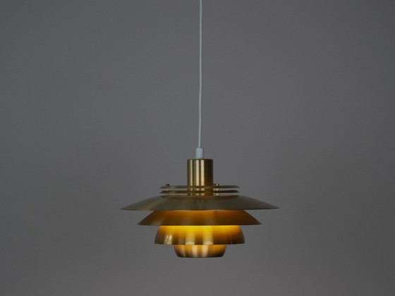 Image 1 of Paire de suspensions vintage Dania de Kurt Wiborg, Jeka, années 1980