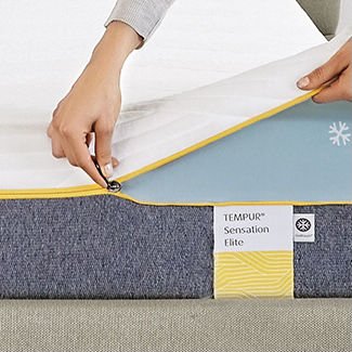 Image 1 of Materasso TEMPUR Sensation Elite - 80x220 medio