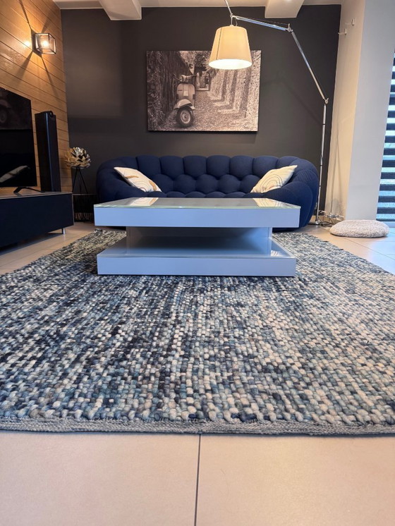 Image 1 of Quadratischer Couchtisch mit zwei Ebenen – Karaat Design