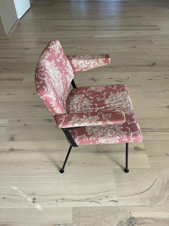 8x Gispen chairs – Dining chairs, Metal, Textile (photo 6 of 7)