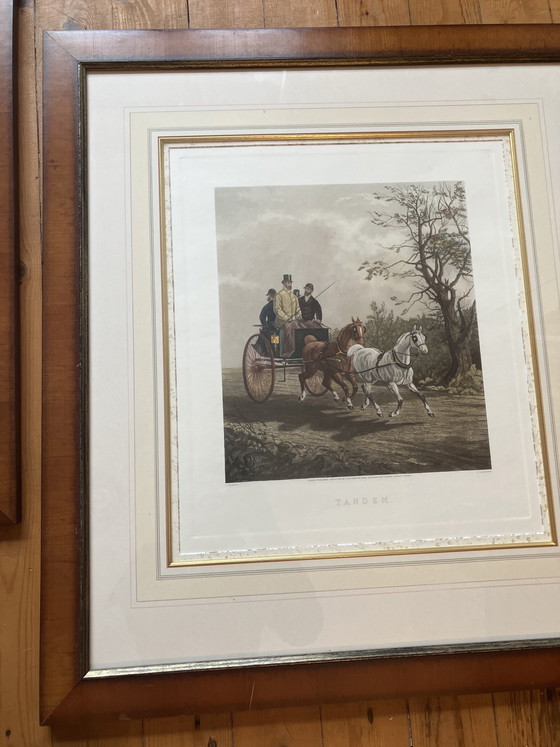 Image 1 of 2 englische Kupferstiche, 19. Jahrhundert, Henry Alken