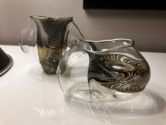 Image 1 of Hubert Koch 1932-2010 Arte en vidrio 4 objetos