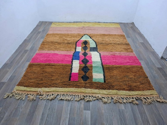 Traditioneller handgefertigter marokkanischer Teppich 2.5x1.5 m – Teppiche & Läufer, Wool (photo 5 of 11)