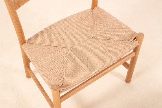 6x Hans J. Wegner CH47 en Chêne Savonné, 1975 – Carl Hansen & Søn, Chaises de salle à manger, Bois, Vintage (photo 6 of 13)
