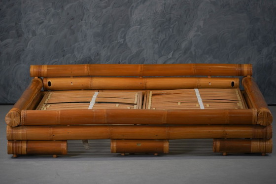 Image 1 of Cadre de lit vintage en bambou, Asie, années 1990