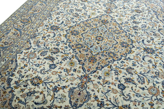 Image 1 of Kashan Kork - Tappeto orientale annodato a mano - 400 x 302 cm