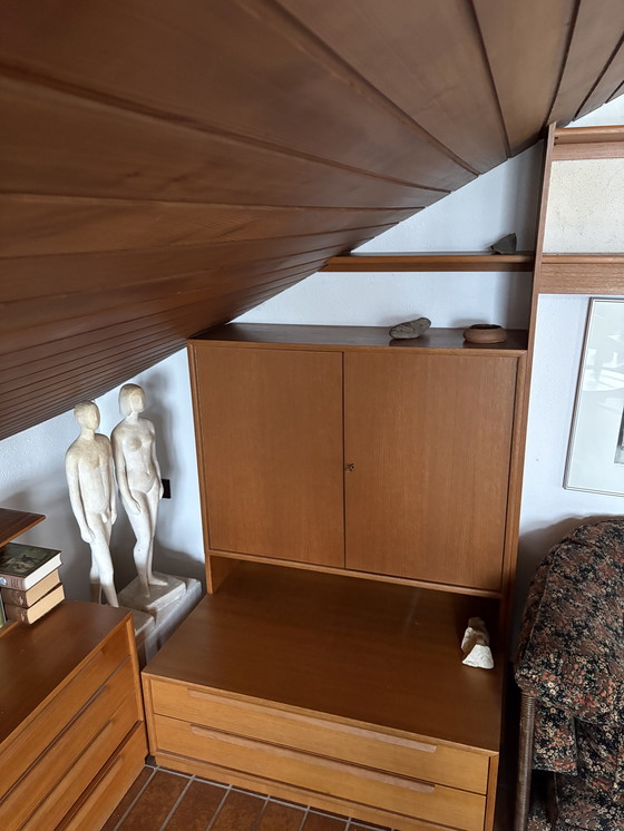 Image 1 of Parete attrezzata in legno di teak