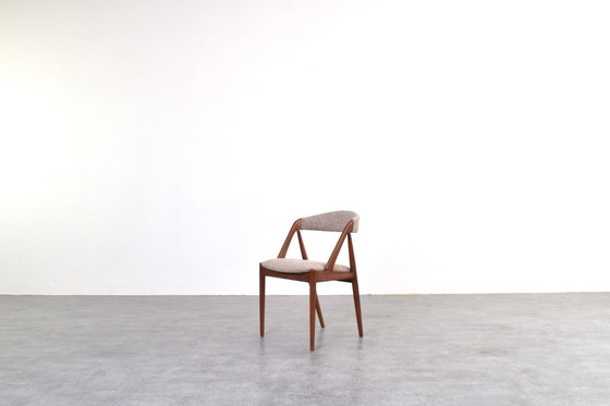 Image 1 of Chaises en teck style Mid-Century, modèle 31, par Kai Kristiansen pour Schou Andersen, années 1960, lot de 4