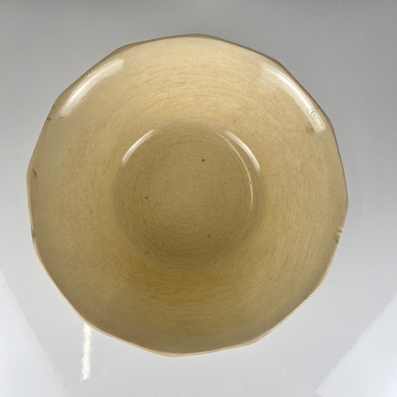 Saladier Sarreguemines motif fleur, première moitié du XXe siècle – Vaisselle, Ceramic (photo 4 of 9)