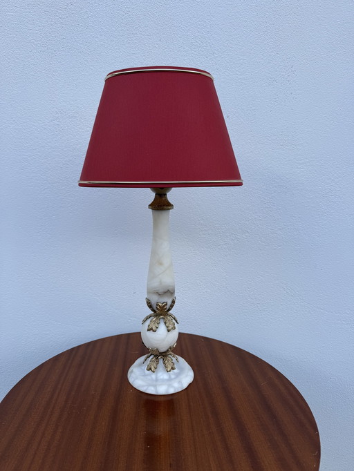 albasten kolomlamp uit de jaren 60