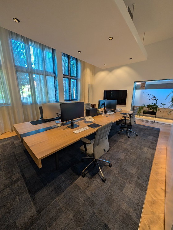 Image 1 of Design Workbench based on Vitra Design – massief eiken & staal