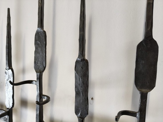 Image 1 of Brutalist wrought-iron wardrobe
