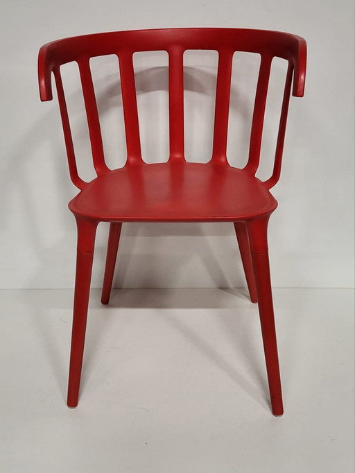 3X chaises Ikea Ps 2012 Vintage, Rouge