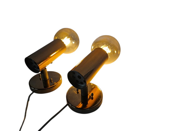 Image 1 of Raak Amsterdam - modello R. 105 15 - ottone - focaccine (2) - Amsterdam - anni '70