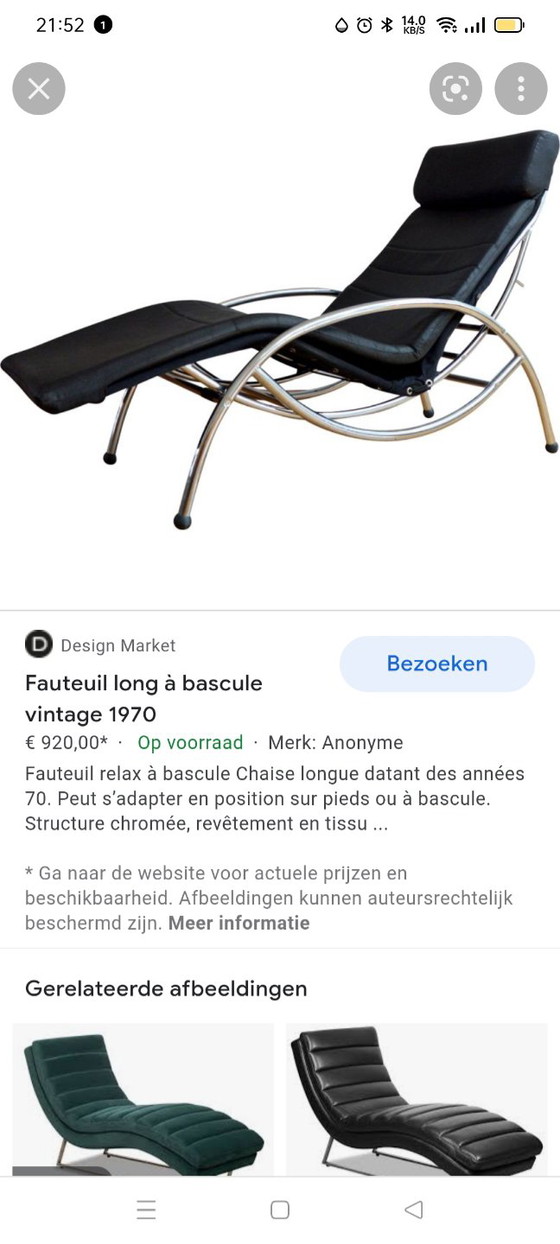fauteuil de salon kare – Kare Design, Chaises & fauteuils, Metal, Chrome (photo 6 of 6)
