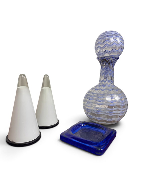Pair of Gusto Tosso Lamps for Leucos 1977 – Table lamps, Glass, Murano Glass (photo 4 of 5)