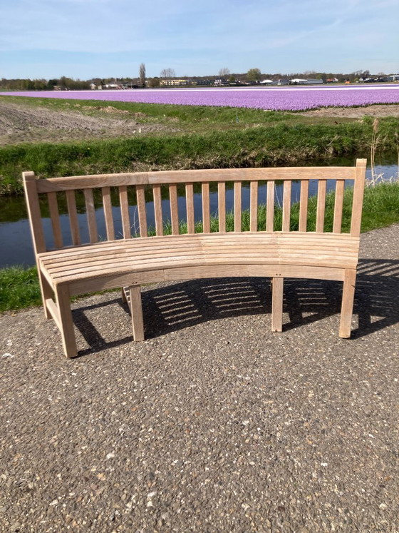 Image 1 of Banco de jardín de teca de Teak&Garden, 185 cm.