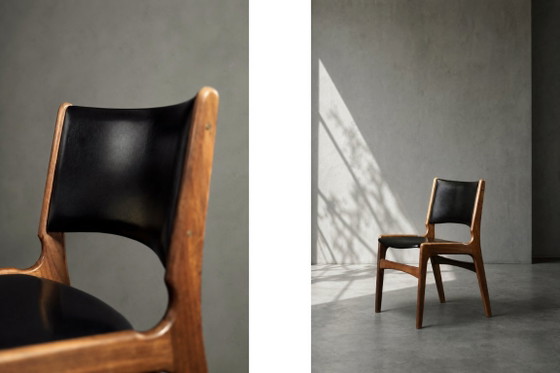 Image 1 of Vintage Mid-Century Modern Danish Teak Model 89 Armchair by Erik Buch for Anderstrup Furniture Factory, 1950s