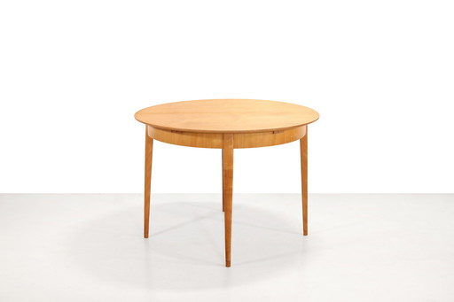 Berken Pastoe ronde eetkamertafel model TB05