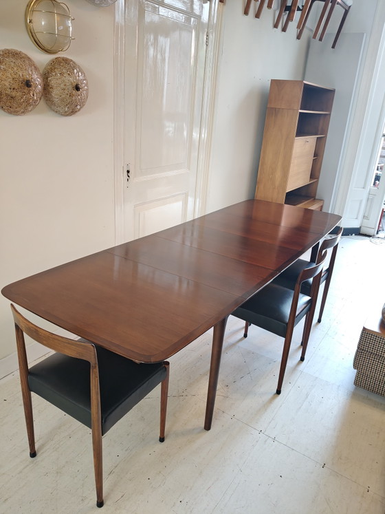 Tavolo da pranzo design vintage Lubke con 4 prolunghe – Tavoli da pranzo, Legno (photo 10 of 15)