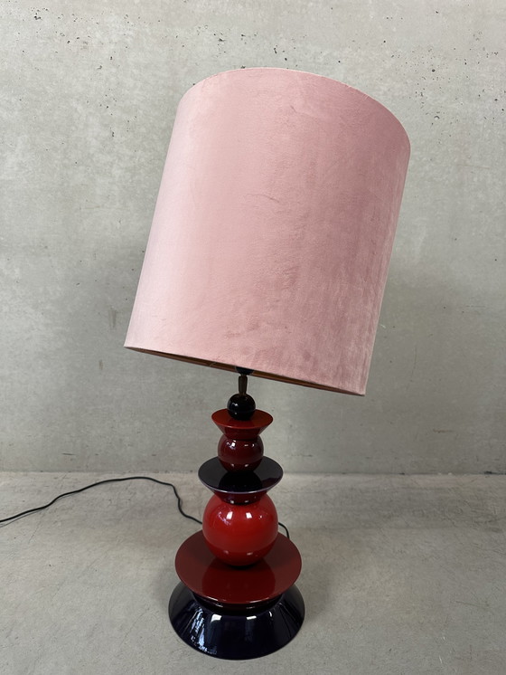 Image 1 of XL table lamp - ceramic - Lampes d'Albret