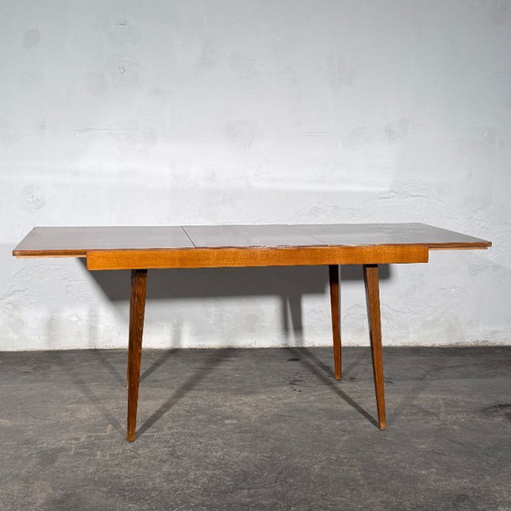 Uitschuifbare eettafel Tatra Nabytok, jaren 60 – Tatra Nábytok, Wood (photo 10 of 14)