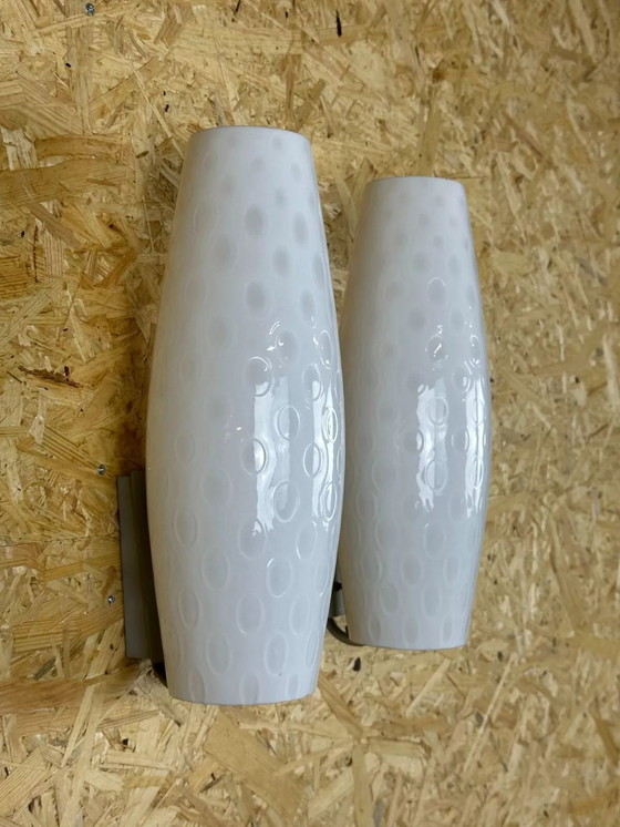 Image 1 of 2x 60s 70s Como wall light by Aloys Gangkofner for Peill & Putzler