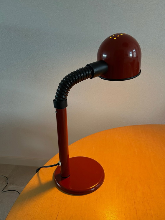 Alda Zweden Lampe de bureau vintage, Lampes de bureau, Métal, Plastique, Noir (photo 7 sur 7)