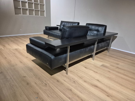 Image 1 of Rolf Benz Dono – Ecksofa – Schwarz – Leder – Design