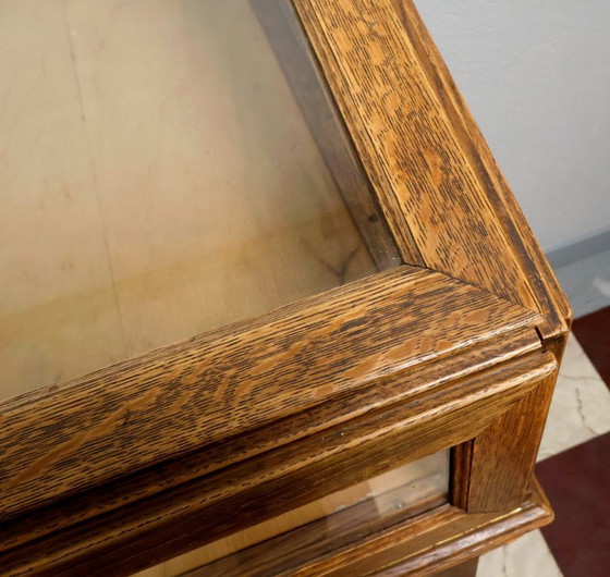 Image 1 of 1x bella vetrina vintage in legno