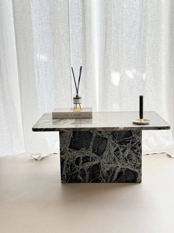 Eccezionale tavolino da caffè vintage Natuzzi – Design italiano in pietra naturale massiccia (photo 4 of 9)